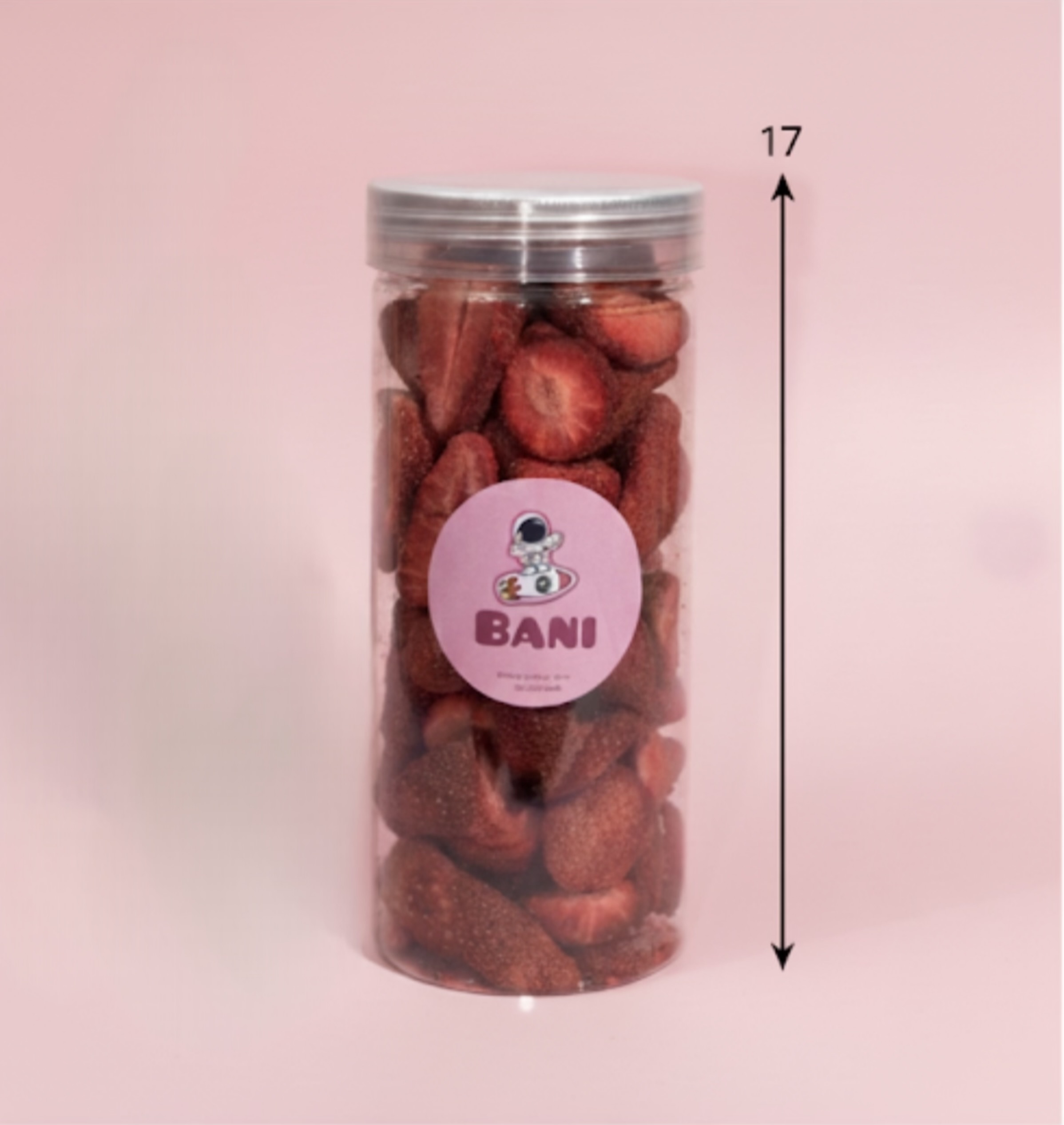 بطری بزرگ ۱۷ سانت توت فرنگی